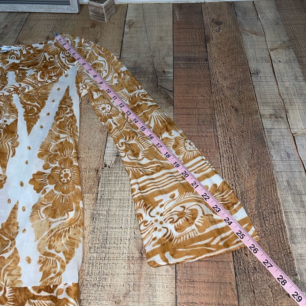 Diane Von Furstenberg Charleen Gold Top - Picture 10 of 14